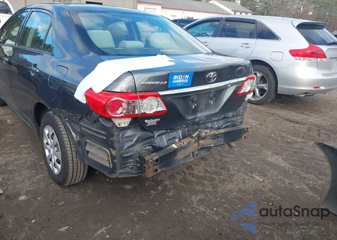 2011 Toyota Corolla from USA, damaged, VIN 2T1BU4EE0BC725809